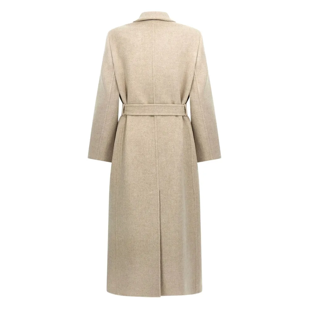Beige Double-Breasted Coat sold by Lord & Taylor product image thumbnail 2