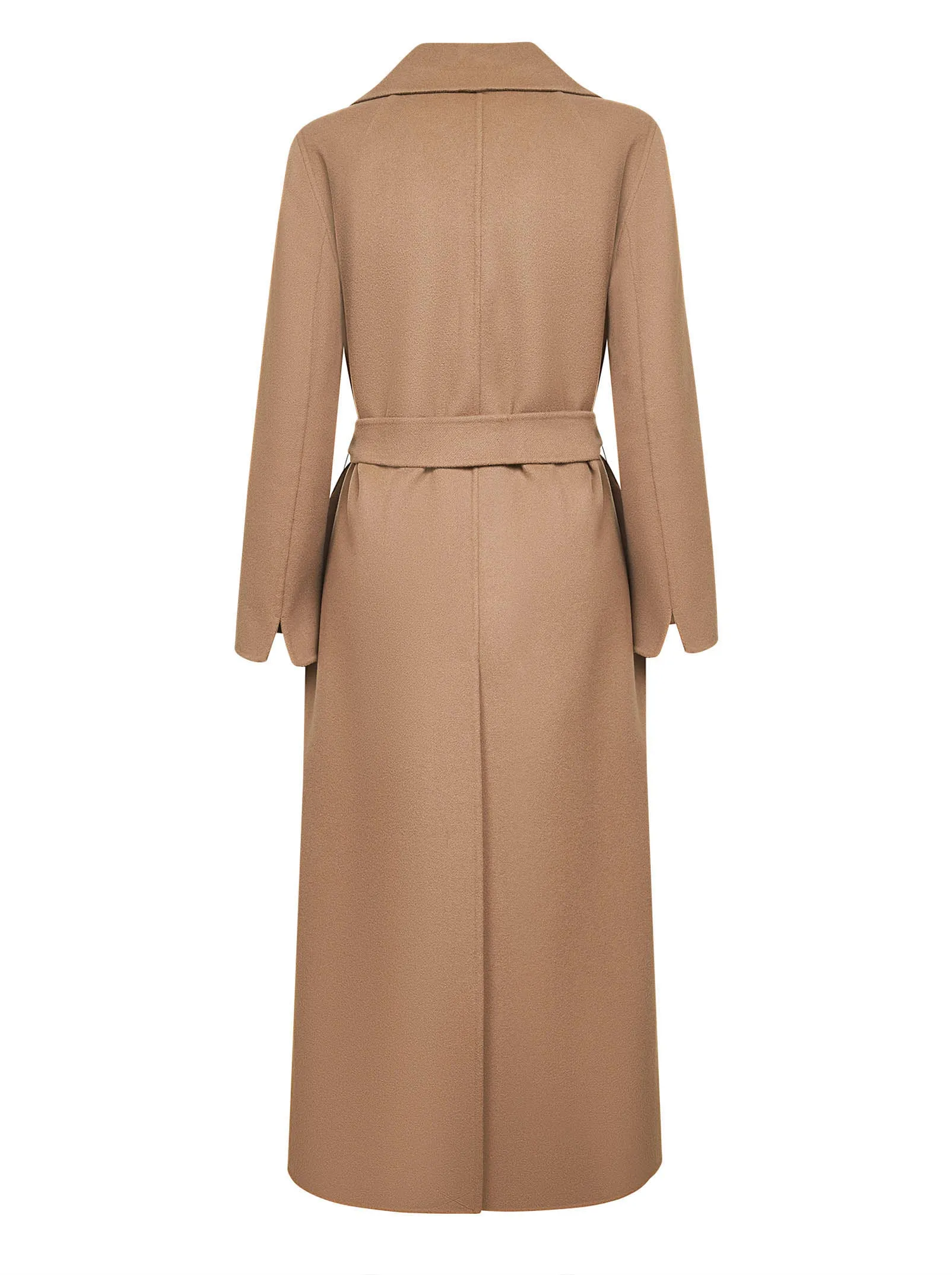 Camel Wool Drap Long Wrap Coat sold by Lord & Taylor product image thumbnail 2
