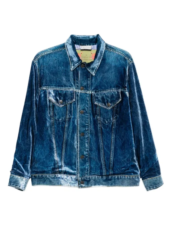 DENIM PRINT JACKET sold by Lord & Taylor
