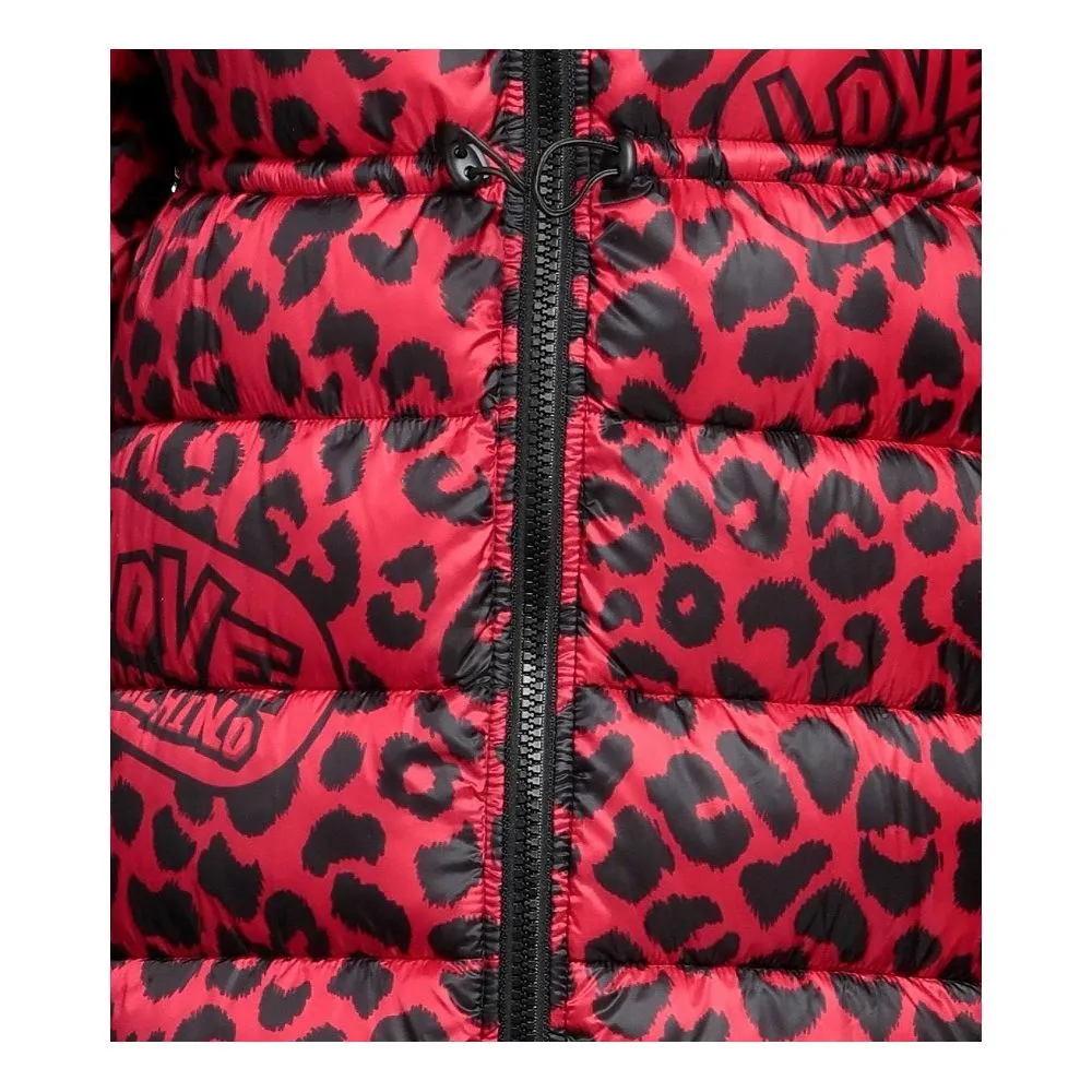 Chic Leopard Print Long Down Jacket sold by Lord & Taylor product image thumbnail 3