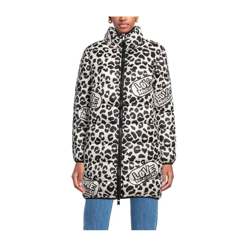 Chic Leopard Print Down Jacket sold by Lord & Taylor