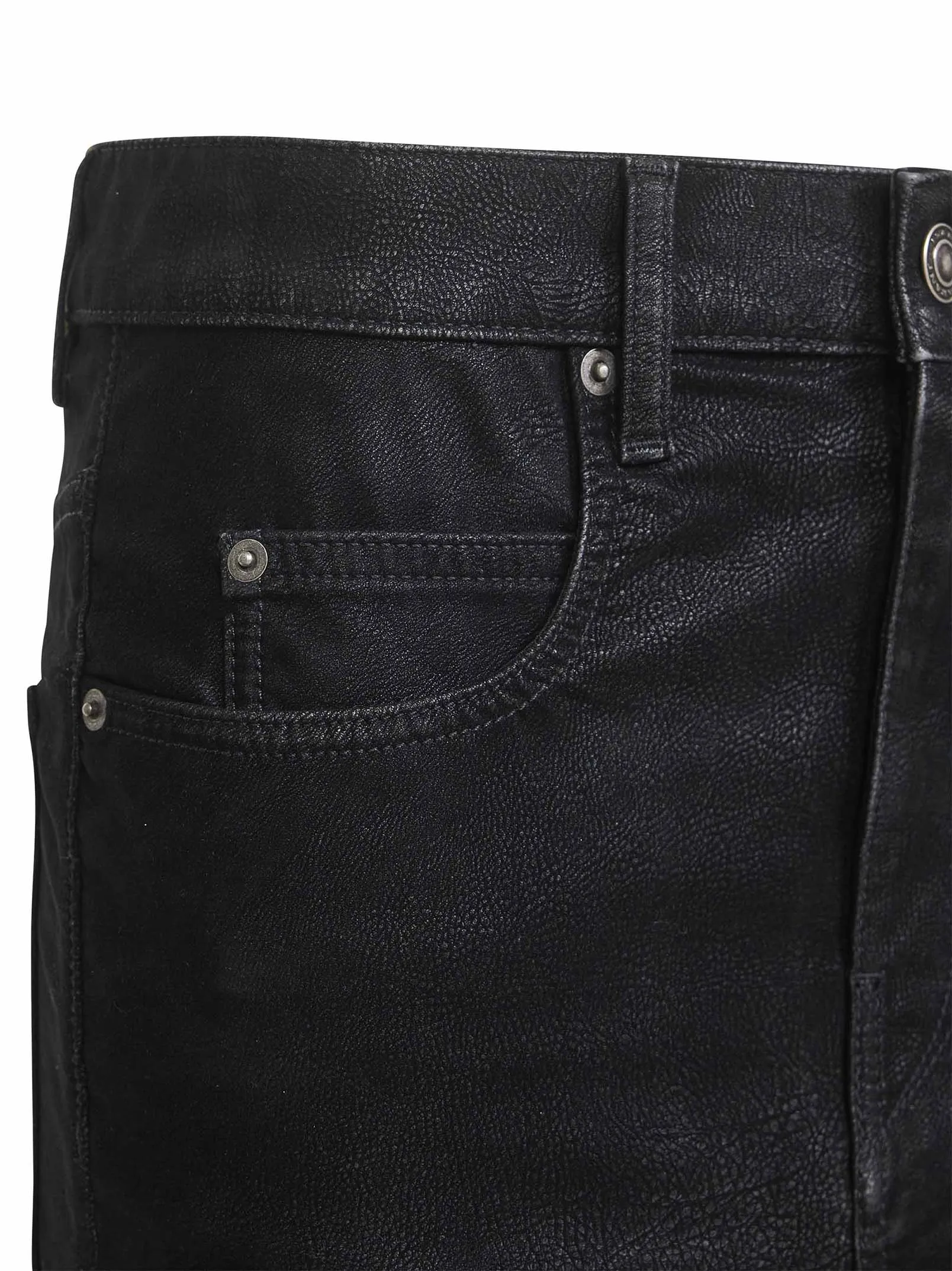 Vintage Faux Leather Kimmy Mini Skirt sold by Lord & Taylor product image thumbnail 3