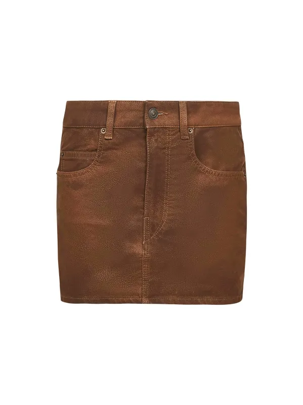 Faux Leather Kimmy Mini Skirt sold by Lord & Taylor