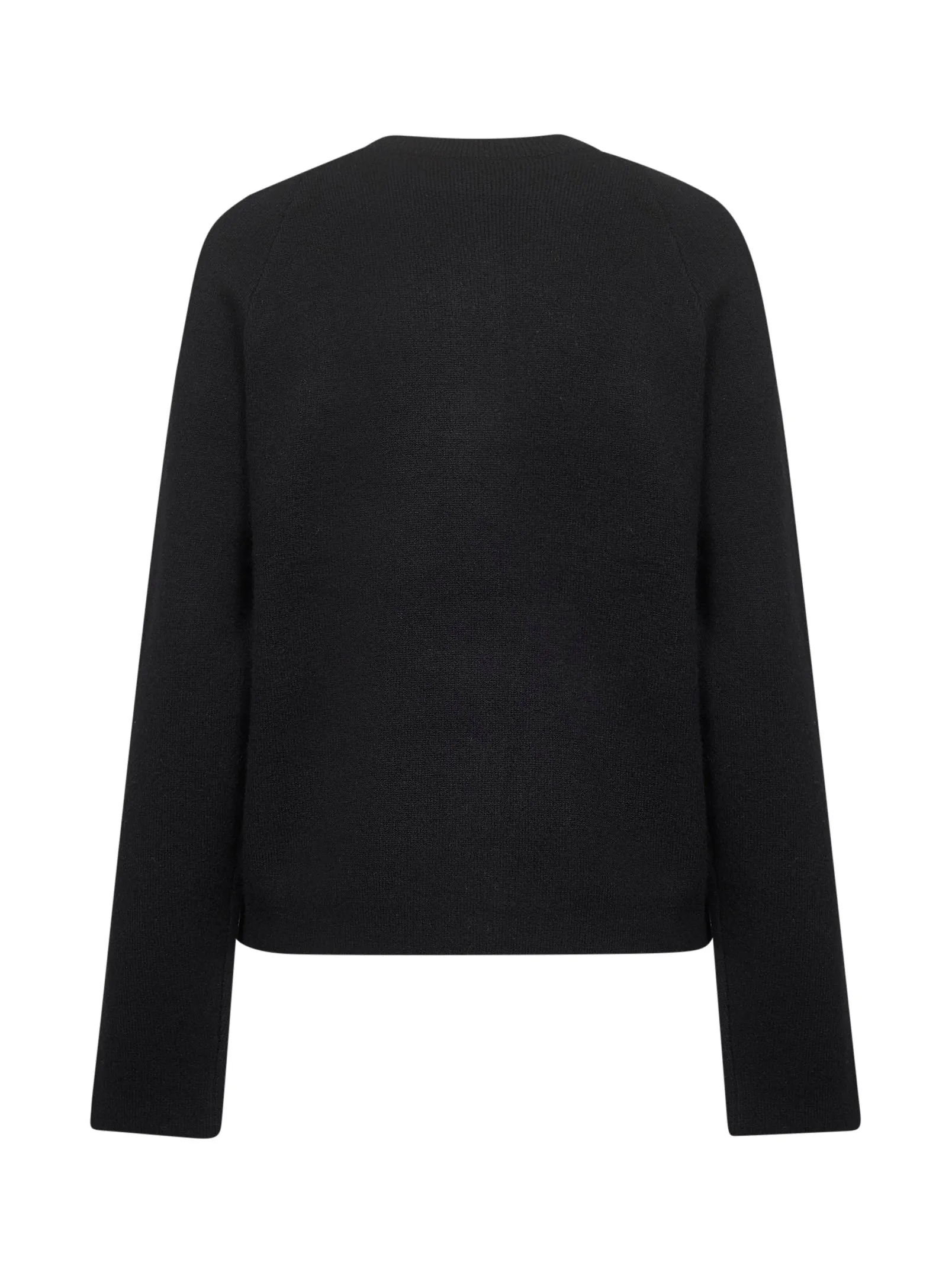 Black Cashmere-Blend Cardigan sold by Lord & Taylor product image thumbnail 2