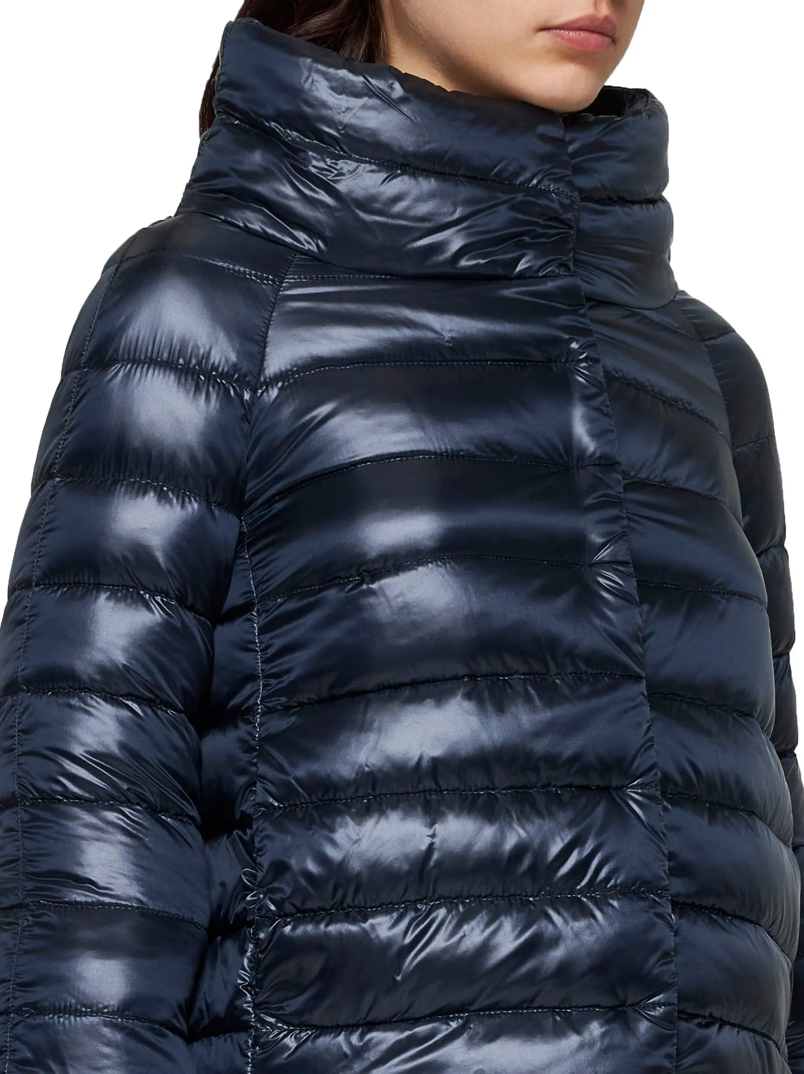 Sofia Quilted Nylon Down Jacket sold by Lord & Taylor product image thumbnail 4