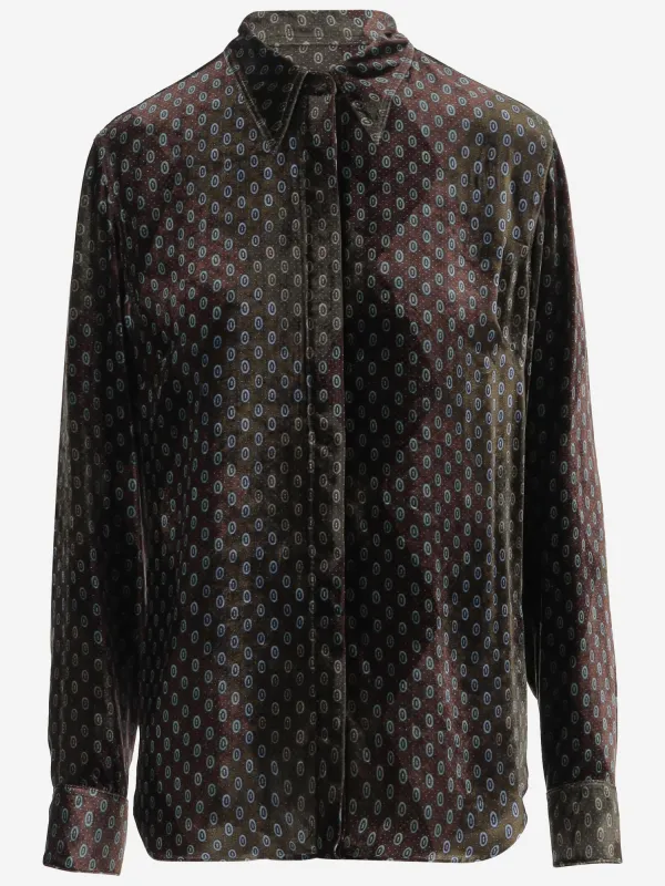 Viscose Shirt with Fantasy Print sold by Lord & Taylor