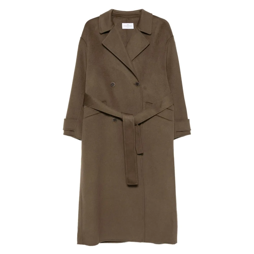The Dynamis Studio Double-Breasted Coat sold by Lord & Taylor