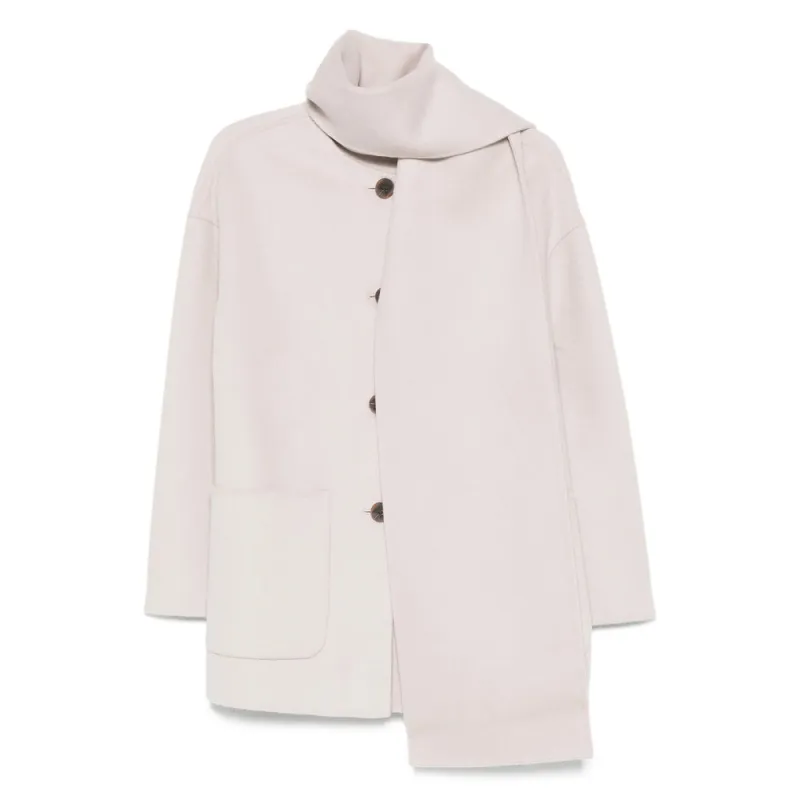 The Dynamis Studio Cream Coat sold by Lord & Taylor