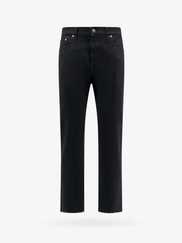 Slim Fit Black Denim Trousers sold by Lord & Taylor