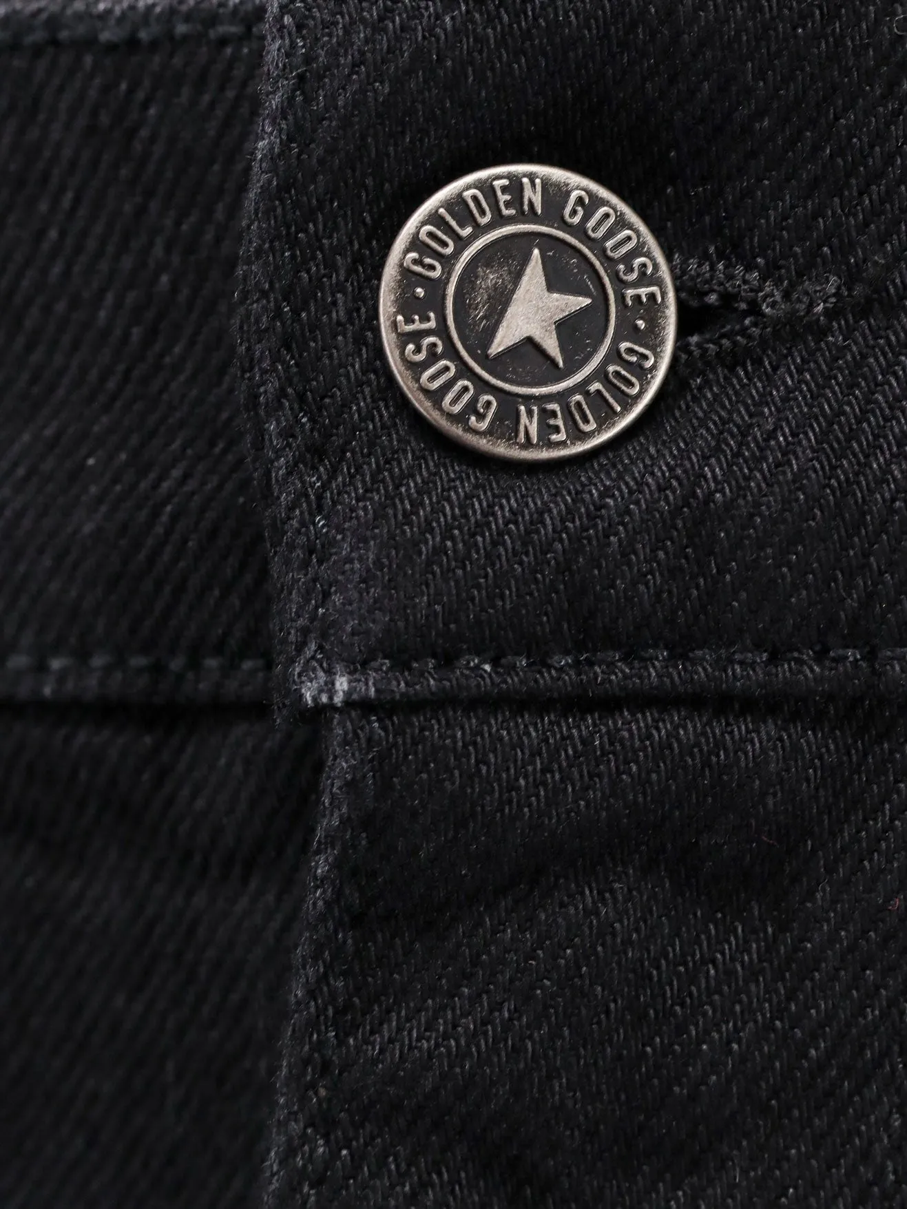 Slim Fit Black Denim Trousers sold by Lord & Taylor product image thumbnail 3