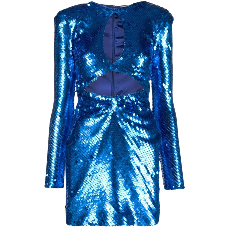 Royal Blue Sequin Dress sold by Lord & Taylor