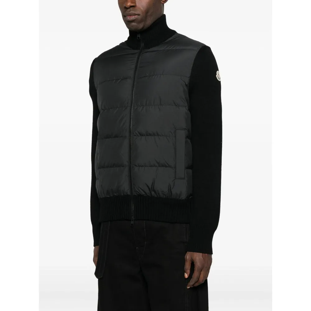 Black Padded High-Collar Jacket sold by Lord & Taylor product image thumbnail 4