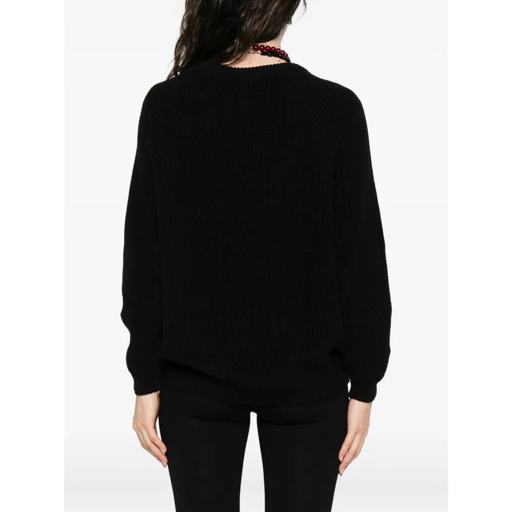 Baserange Black V-Neck Sweater sold by Lord & Taylor product image thumbnail 2