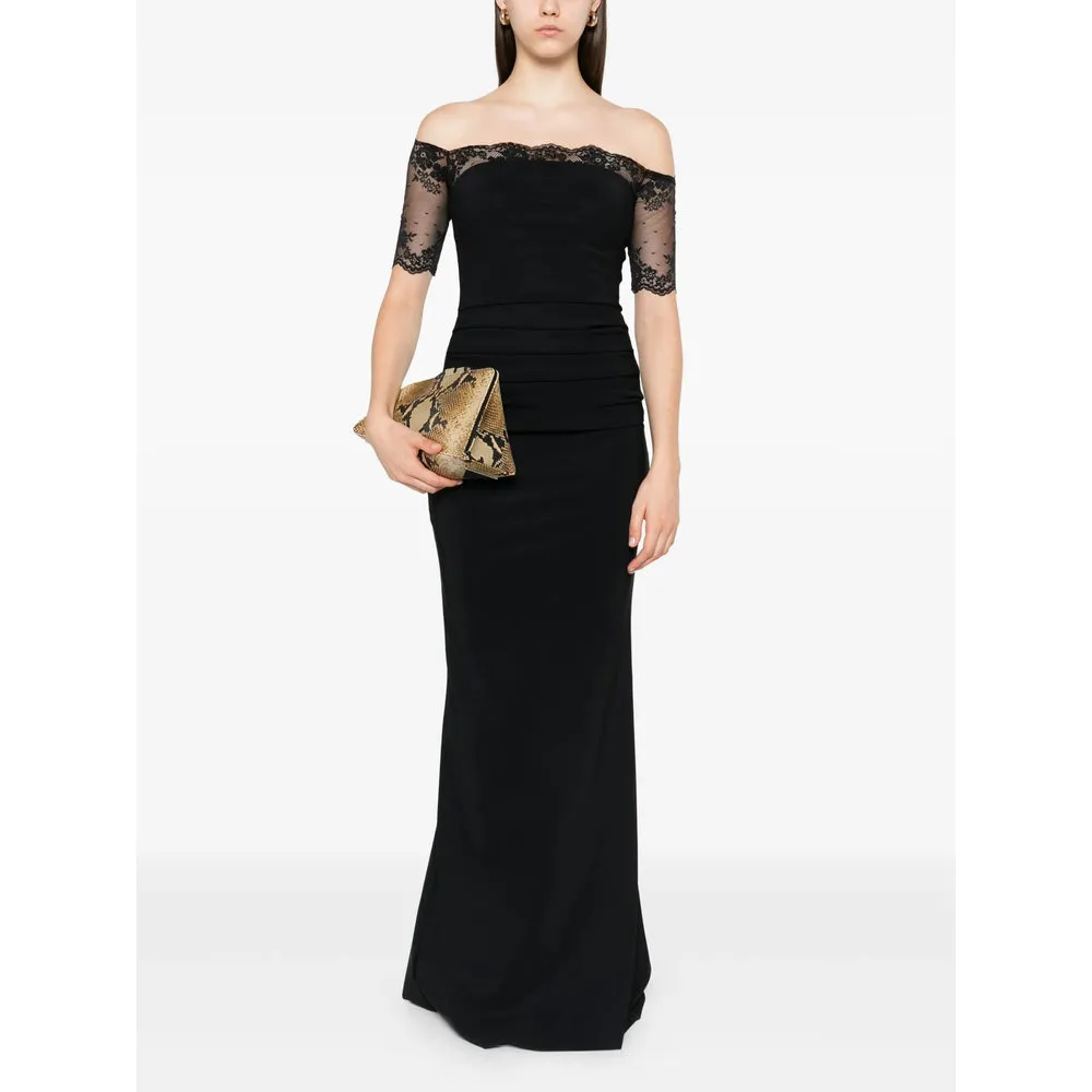 V-Neck Ruched Evening Dress sold by Lord & Taylor product image thumbnail 3