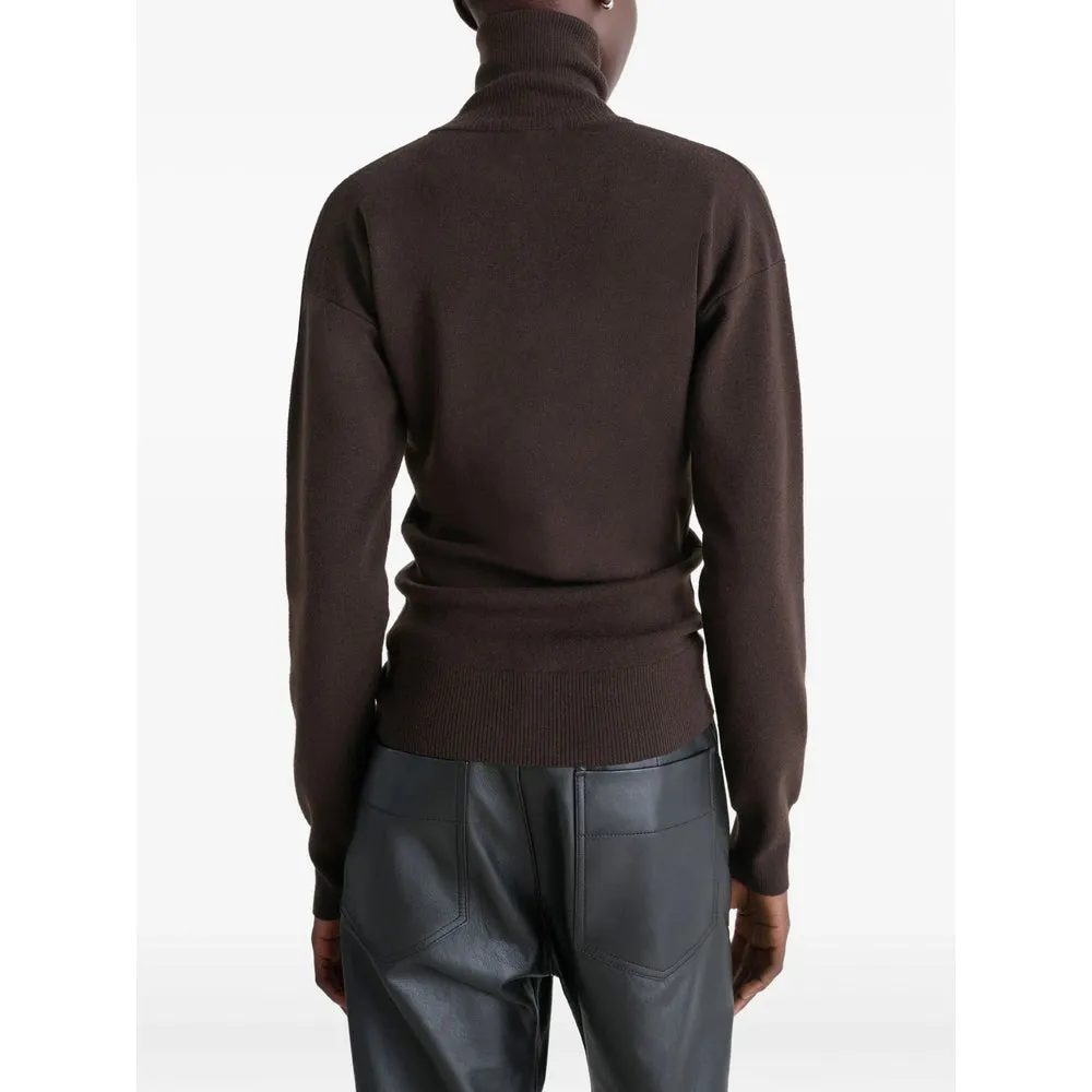 Brown High-Neck Sweater sold by Lord & Taylor product image thumbnail 4