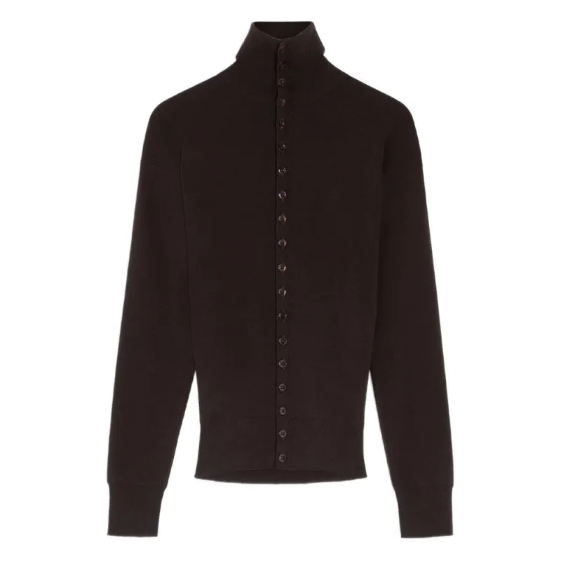 Brown High-Neck Sweater sold by Lord & Taylor