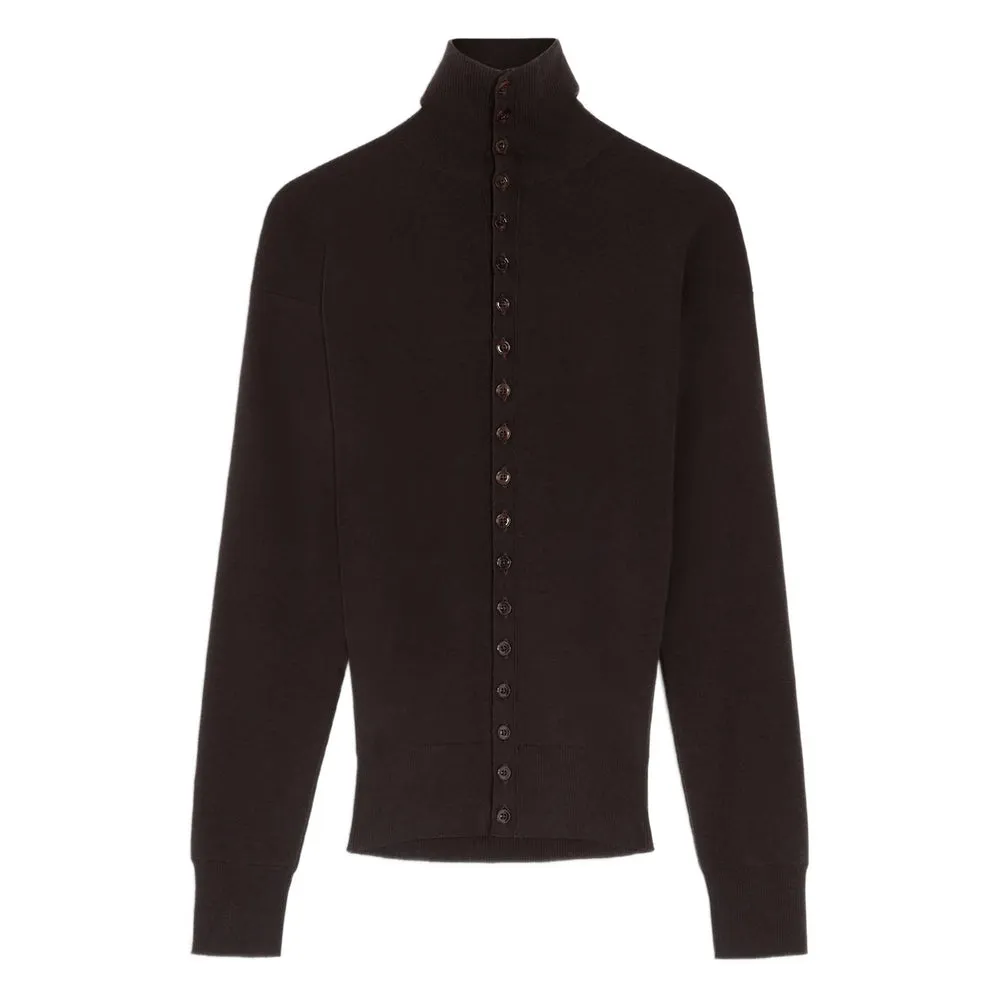 Brown High-Neck Sweater sold by Lord & Taylor