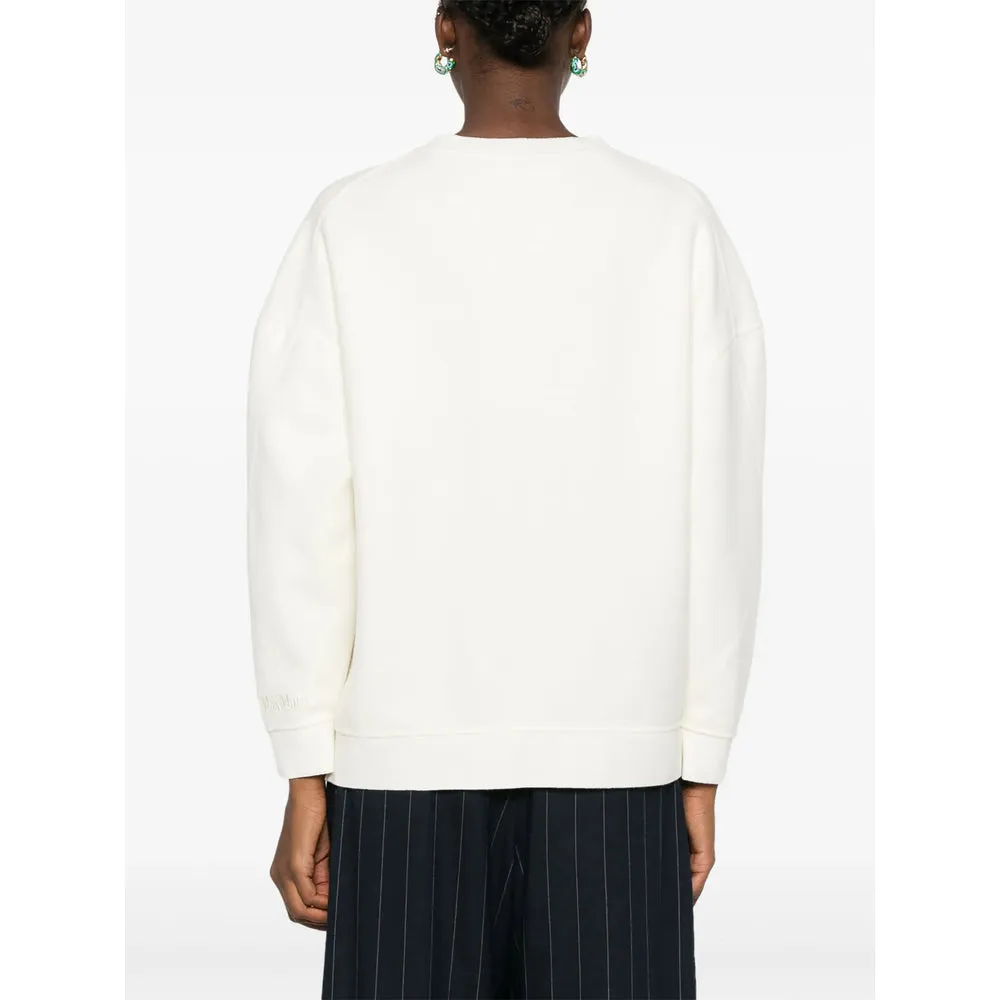 Max Mara Ivory White Sweatshirt sold by Lord & Taylor product image thumbnail 5