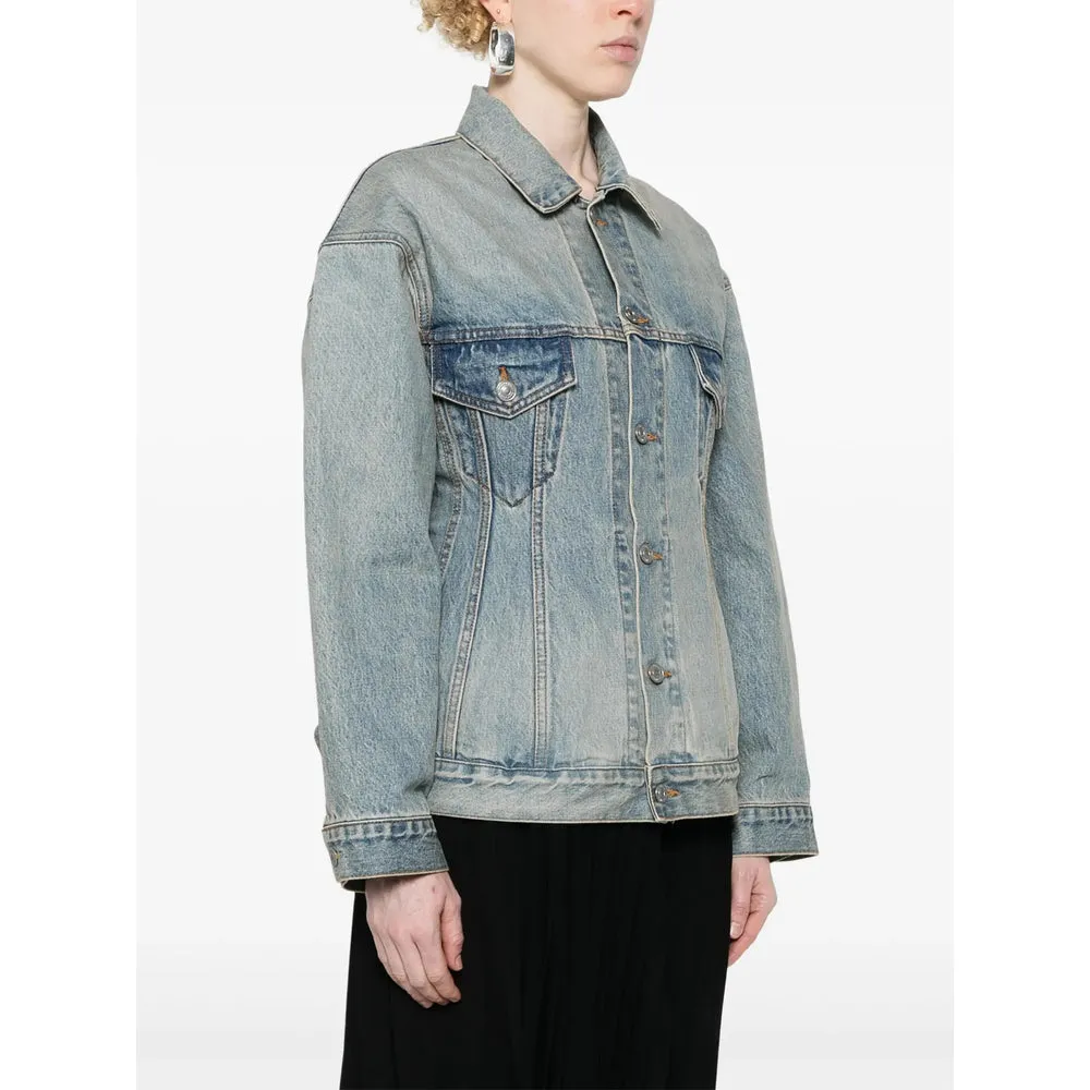 Light Blue Denim Jacket sold by Lord & Taylor product image thumbnail 4
