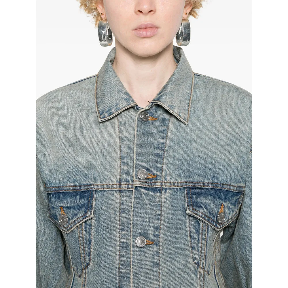Light Blue Denim Jacket sold by Lord & Taylor product image thumbnail 5