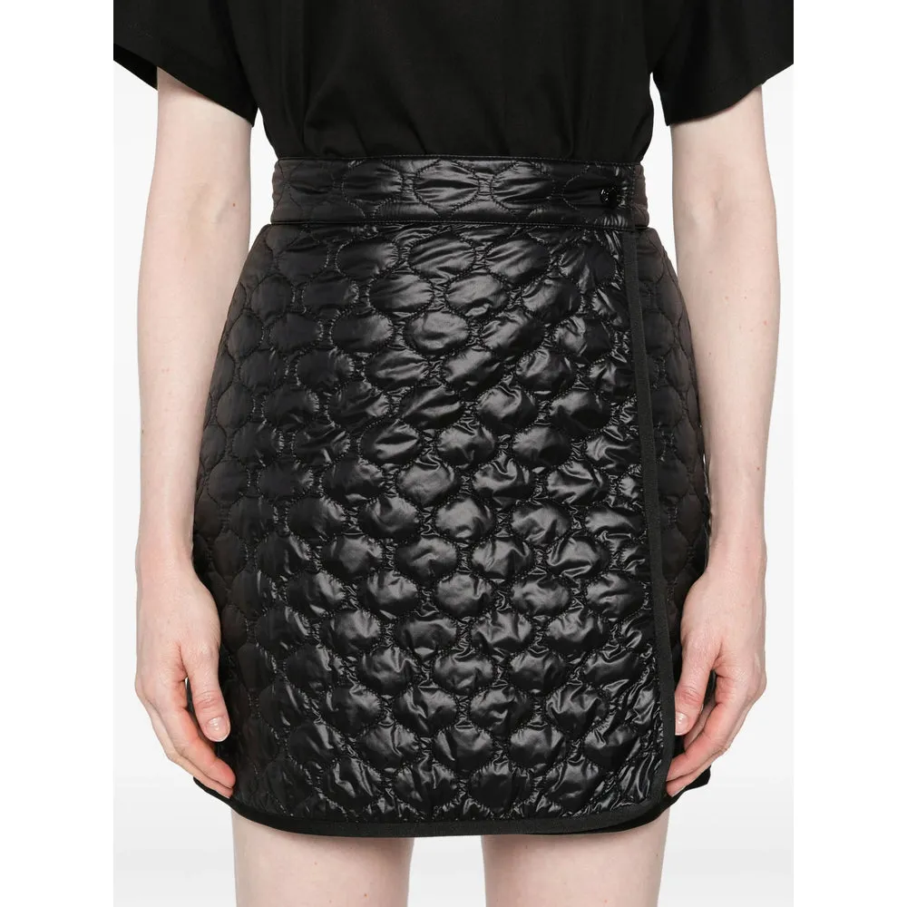 Black Diamond-Quilted A-Line Skirt sold by Lord & Taylor product image thumbnail 2
