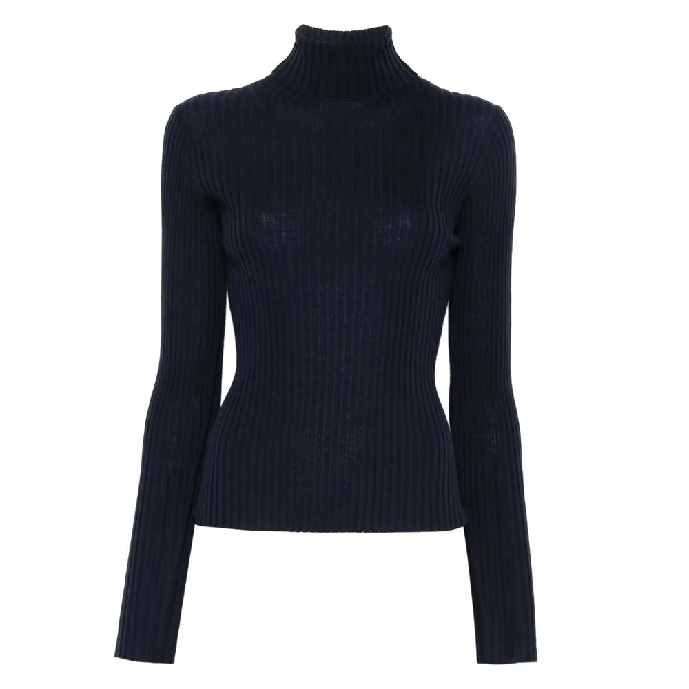 Navy Blue Merino Wool Sweater sold by Lord & Taylor