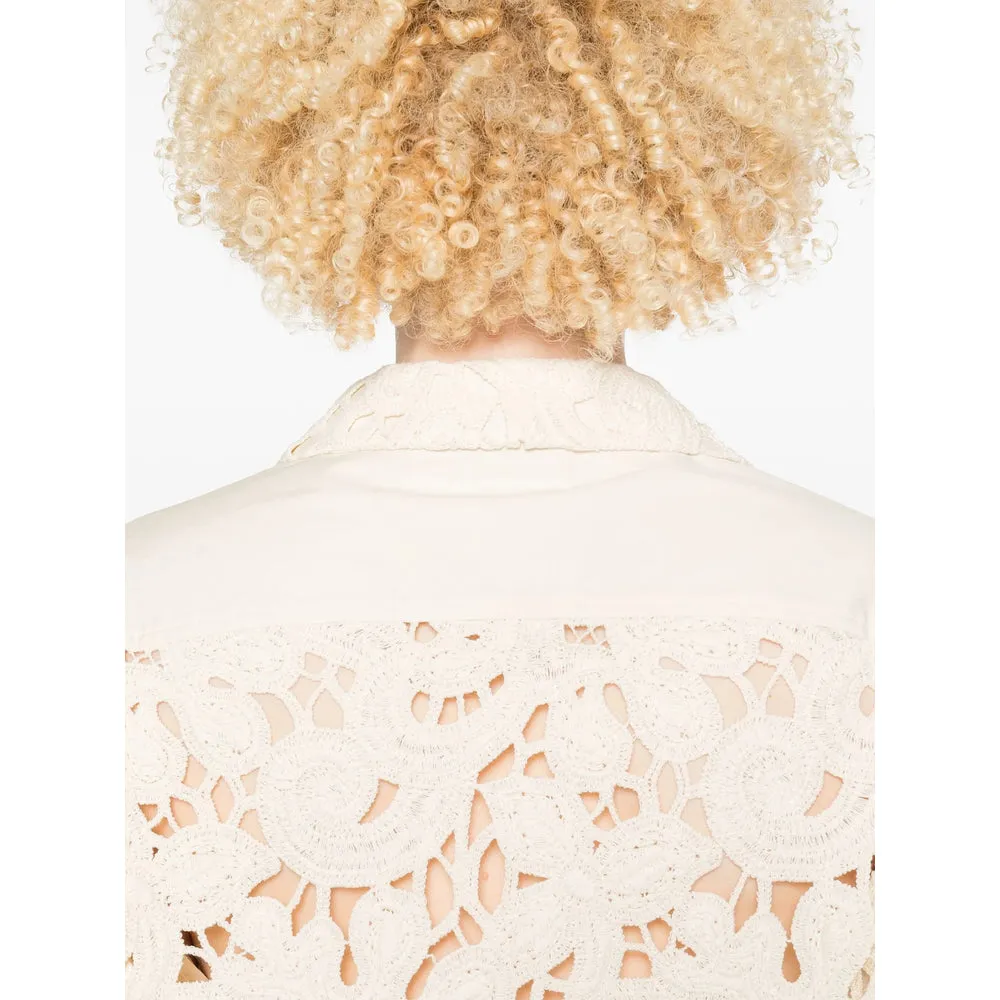 Ecru Camp-Collar Shirt sold by Lord & Taylor product image thumbnail 3
