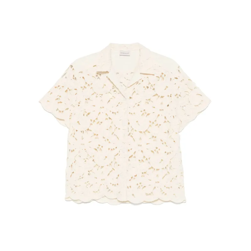 Ecru Camp-Collar Shirt sold by Lord & Taylor