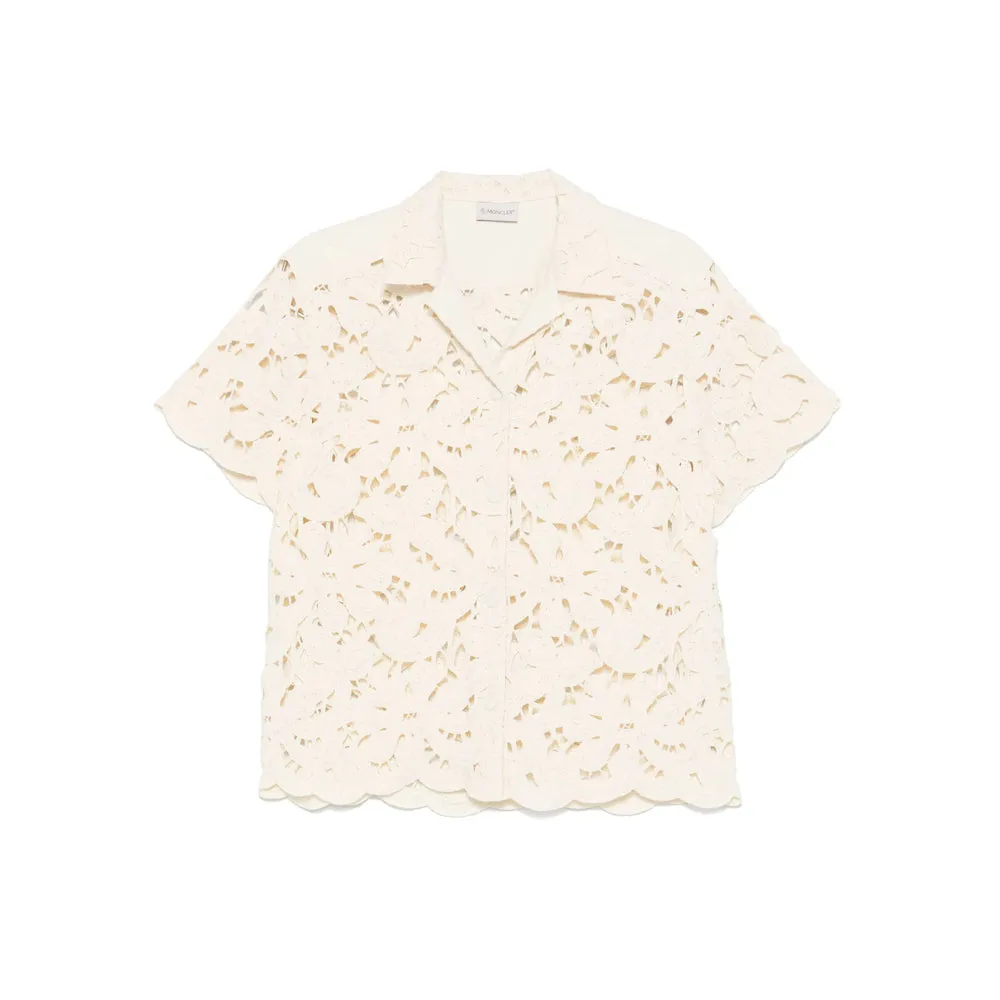 Ecru Camp-Collar Shirt sold by Lord & Taylor