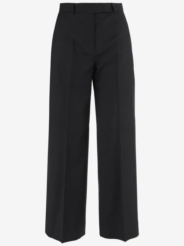 Stretch Wool Trousers sold by Lord & Taylor