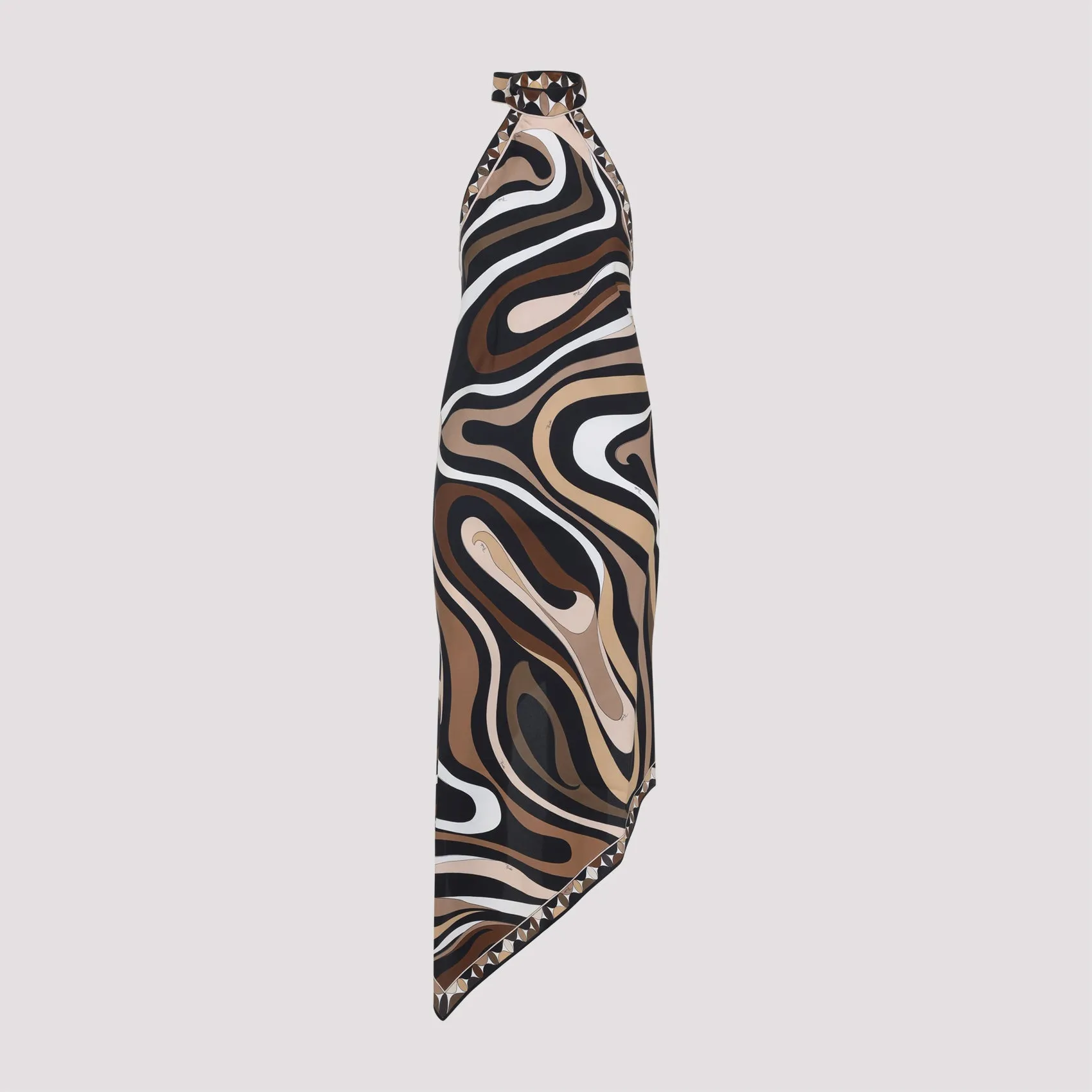 BLACK AND GOLD SILK LONG DRESS sold by Lord & Taylor
