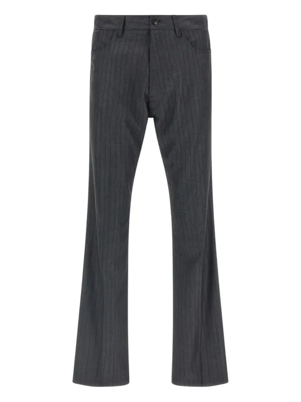 GRAY WOOL TAILORED PANTS sold by Lord & Taylor