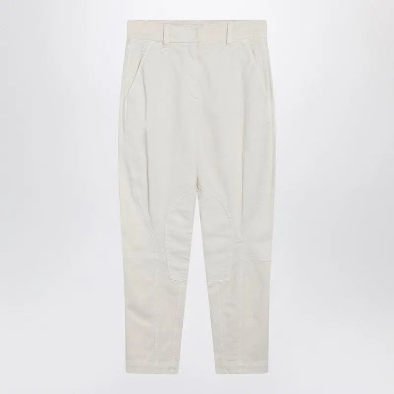 CHALK WHITE EQUESTRIAN TROUSERS sold by Lord & Taylor