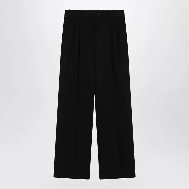 BLACK WOOL TROUSERS sold by Lord & Taylor