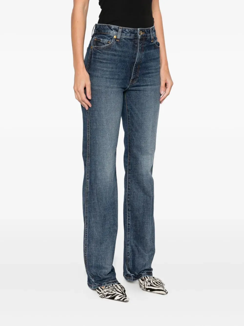 DANIELLE HIGH-RISE JEANS sold by Lord & Taylor product image thumbnail 4