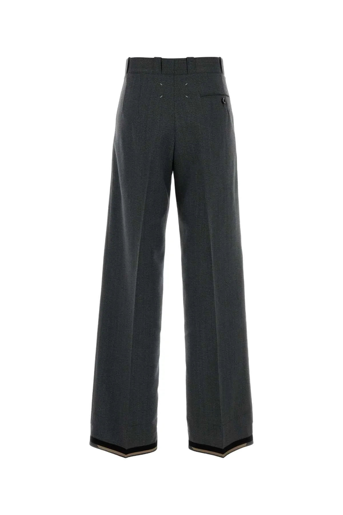 GREY WOOL-BLEND TROUSERS sold by Lord & Taylor product image thumbnail 2