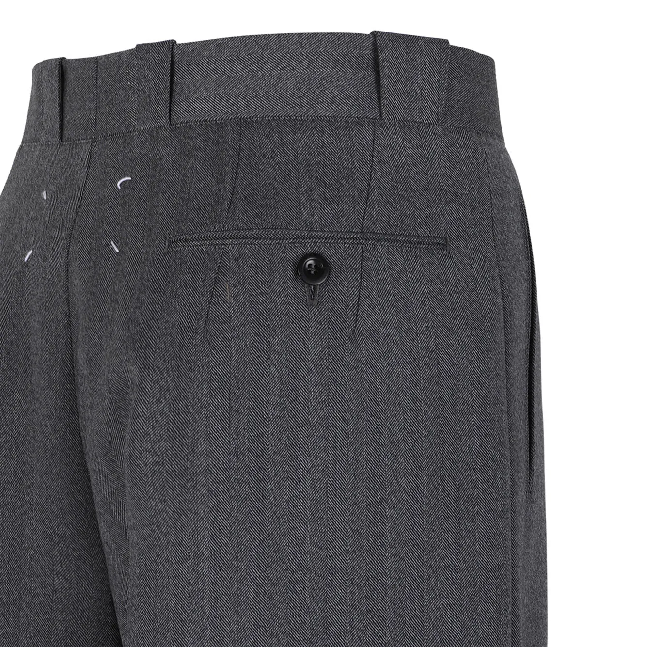 GREY WOOL-BLEND TROUSERS sold by Lord & Taylor product image thumbnail 4