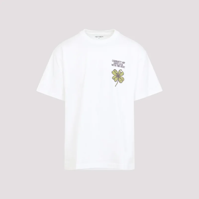 WHITE S/S CLOVER COTTON T-SHIRT sold by Lord & Taylor