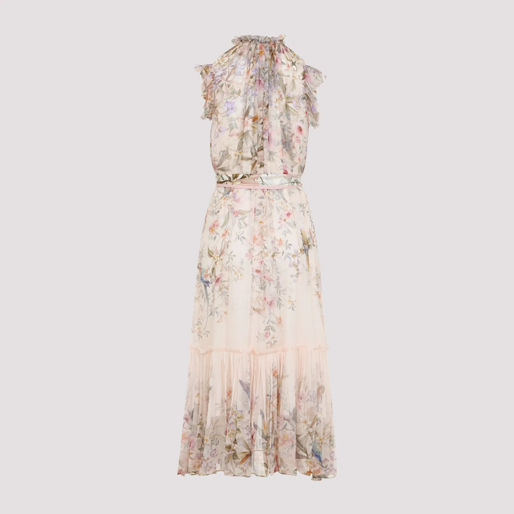 IVORY REBELLION FLUTTER VISCOSE MIDI DRESS sold by Lord & Taylor product image thumbnail 4