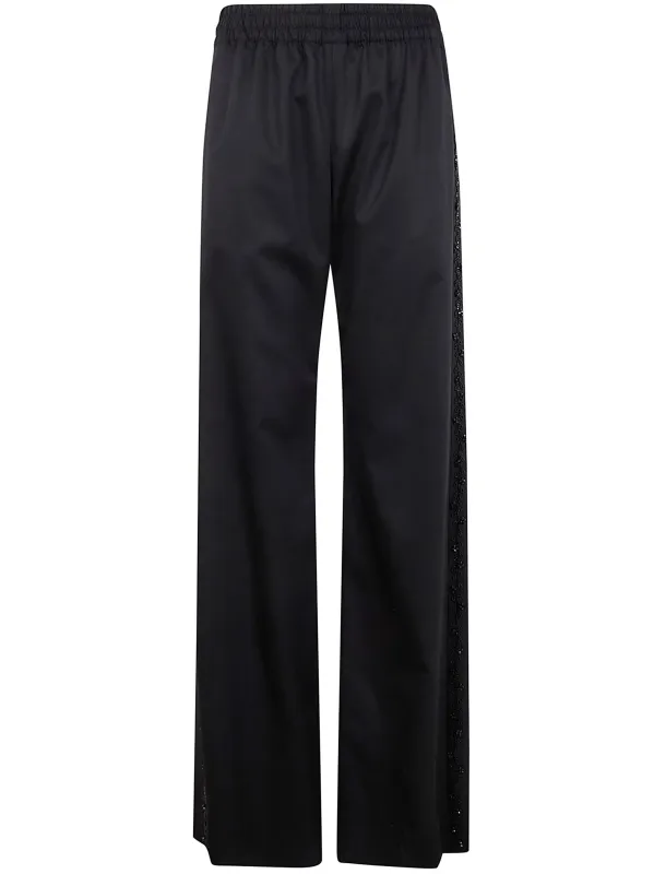 "JOURNEY W`S" JOGGING PANT BRITTY LIGHT TWILL WOOL W EMBROIDERY sold by Lord & Taylor