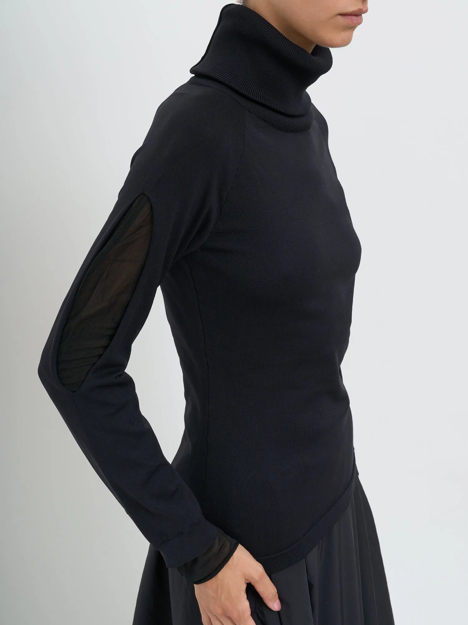 KNIT SWEATSHIRT WITH HOOD sold by Lord & Taylor product image thumbnail 4