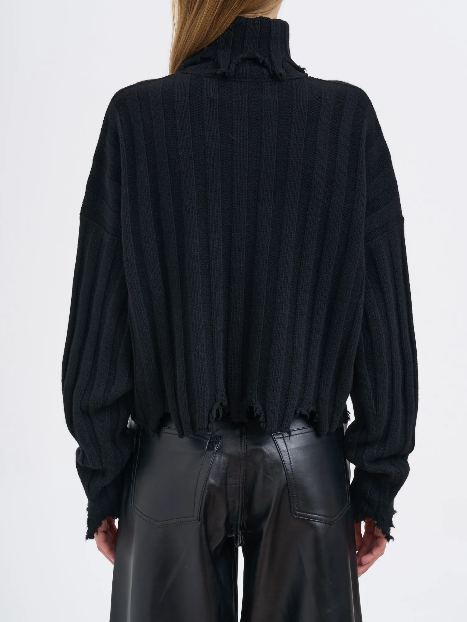 ECO-CASHMERE HIGH NECK SWEATER sold by Lord & Taylor product image thumbnail 4