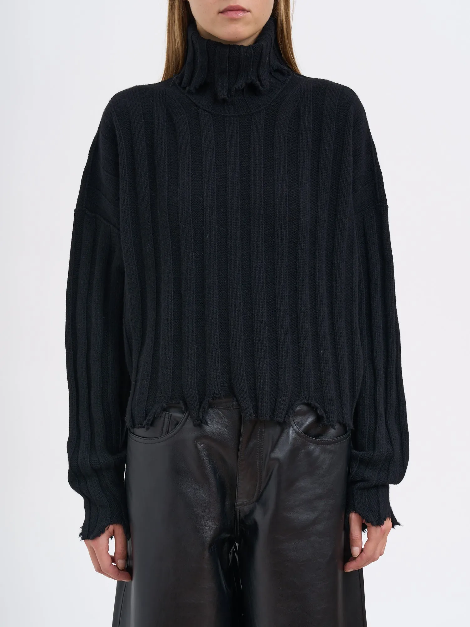 ECO-CASHMERE HIGH NECK SWEATER sold by Lord & Taylor