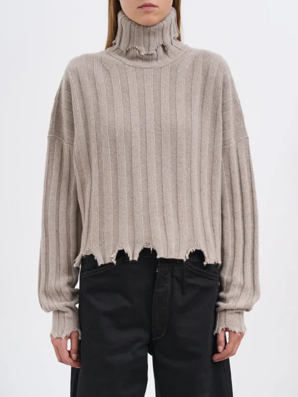 ECO-CASHMERE HIGH NECK SWEATER sold by Lord & Taylor