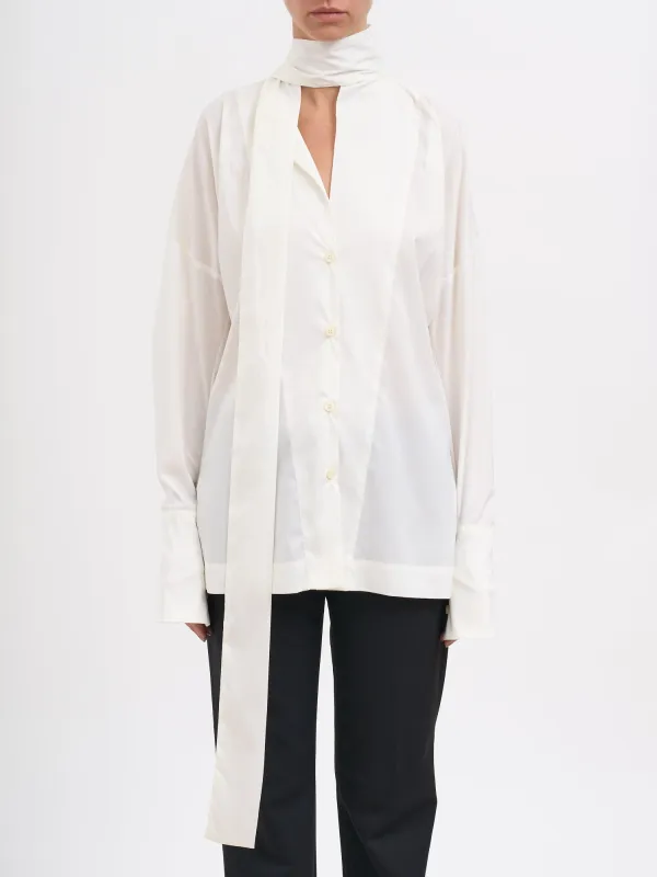 COTTON POPLIN CECILIA SHIRT sold by Lord & Taylor
