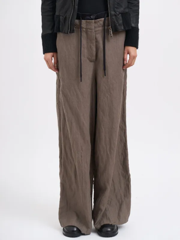 OVERSIZED WOOL TROUSERS sold by Lord & Taylor