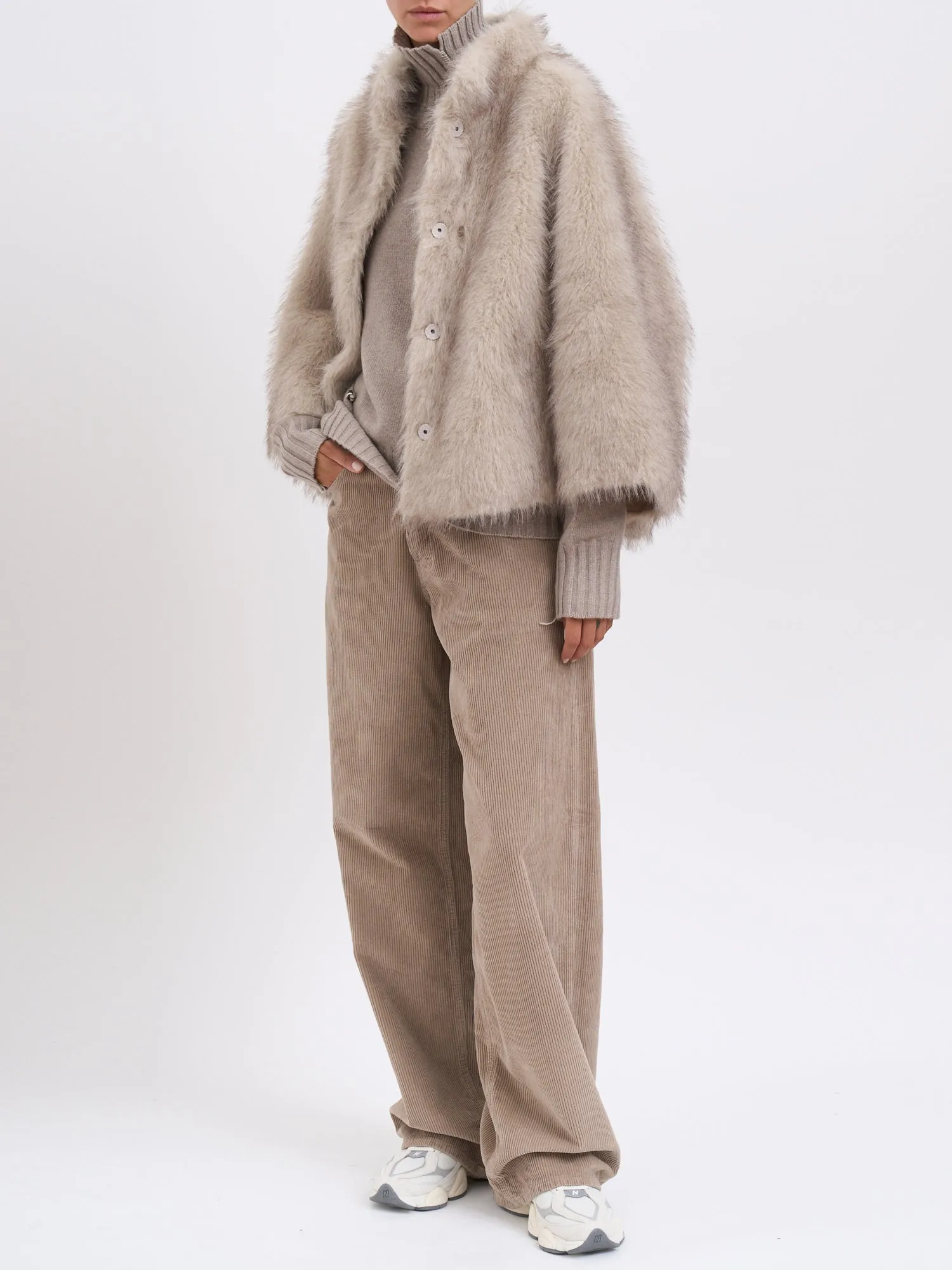 FAUX FUR JACKET sold by Lord & Taylor product image thumbnail 2