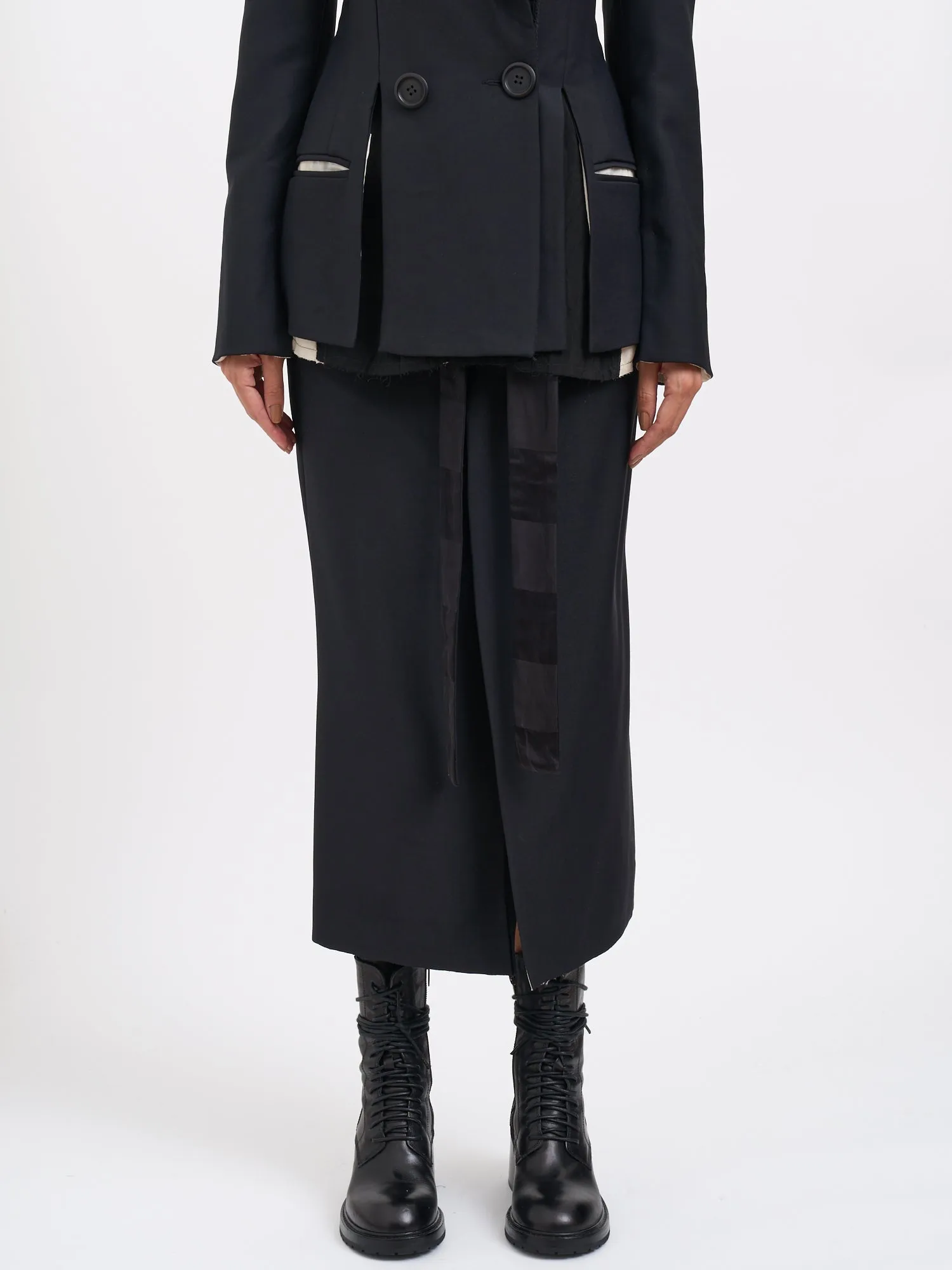 LONG WOOL SKIRT sold by Lord & Taylor product image thumbnail 2