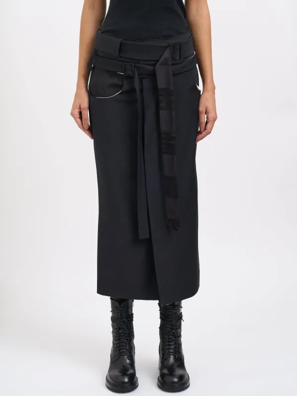 LONG WOOL SKIRT sold by Lord & Taylor