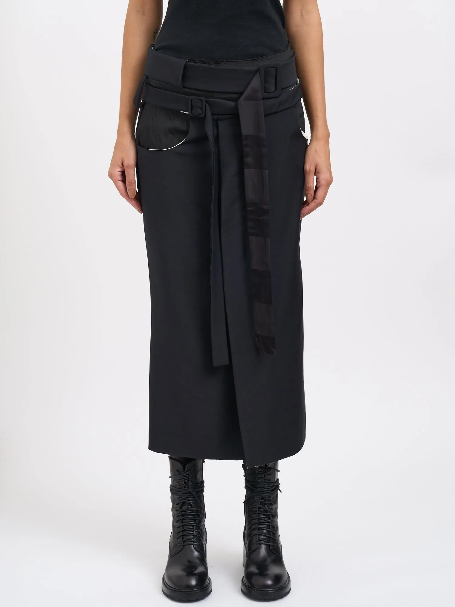 LONG WOOL SKIRT sold by Lord & Taylor